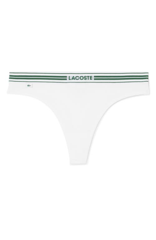 Lacoste Lacoste Stretch Cotton Jersey Thong