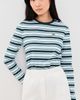 Lacoste Lacoste Stripe T-Shirt Sinople/Rill-Flour - 2
