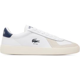 Lacoste Lacoste White & Beige Baseshot Pro Sneakers