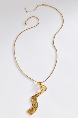 Lady Grey Cleo Tassel Pendant Necklace
