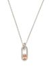Lady Grey Lady Grey Cubic Zirconia Link Pendant Necklace - 1