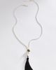 Lady Grey Sloane Tassel Pendant Necklace - 1
