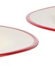 Laetitia Rouget Laetitia Rouget White & Red 'I Could Poison You' Dessert Plate Set - 2