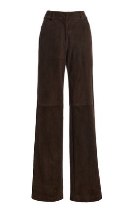 Lafayette 148 Lafayette 148 Bond StretchSuede Straight Pants