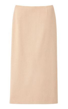 Lafayette 148 Lafayette 148 Camel Hair Midi Pencil Skirt
