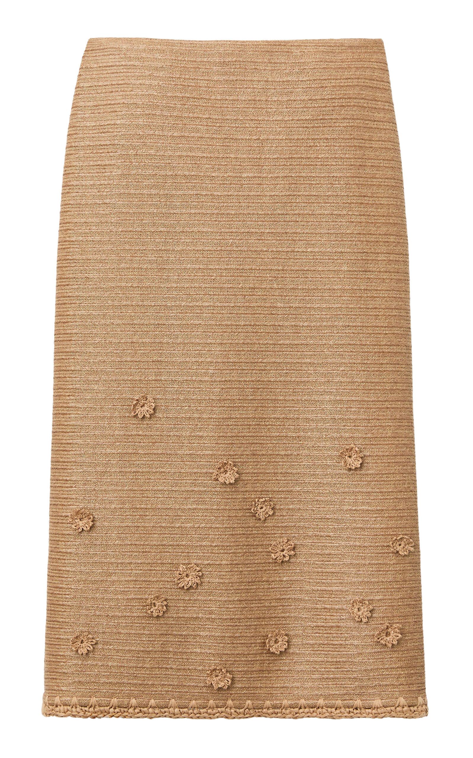Lafayette 148 Lafayette 148 Embellished Straight Midi Skirt