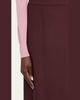Lafayette 148 New York A-Line Stretch Wool Midi Skirt - 5