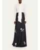 Lafayette 148 New York Bias-Cut Floral Maxi Skirt - 2