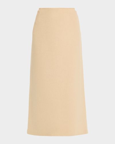 Lafayette 148 New York Cashmere-Blend Midi Pencil Skirt