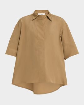 Lafayette 148 New York High-Low Shirt