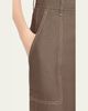 Lafayette 148 New York Highline Cuffed Linen-Cotton Ankle Pants - 5