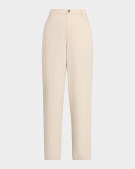 Lafayette 148 New York Kent Cropped Barrel-Leg Pants
