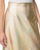 Lafayette 148 New York Lafayette 148 New York A Line Midi Leather Skirt - 4