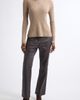 Lafayette 148 New York Lafayette 148 New York Bond Leather Flare Leg Pants - 2
