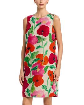 Lafayette 148 New York Lafayette 148 New York Cotton Linen Shift Dress