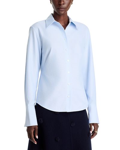 Lafayette 148 New York Lafayette 148 New York Cotton Oxford Fitted Shirt