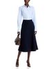 Lafayette 148 New York Lafayette 148 New York Cotton Oxford Fitted Shirt - 2