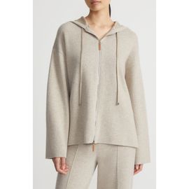 Lafayette 148 New York Lafayette 148 New York Double Knit Cashmere Zip Hoodie