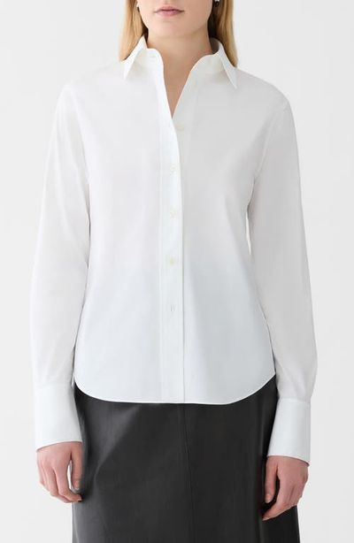 Lafayette 148 New York Lafayette 148 New York Fitted Shirt with French Cuffs