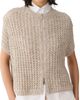 Lafayette 148 New York Lafayette 148 New York Flax Linen Cotton Open Knit Sweater - 4