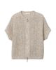 Lafayette 148 New York Lafayette 148 New York Flax Linen Cotton Open Knit Sweater - 5