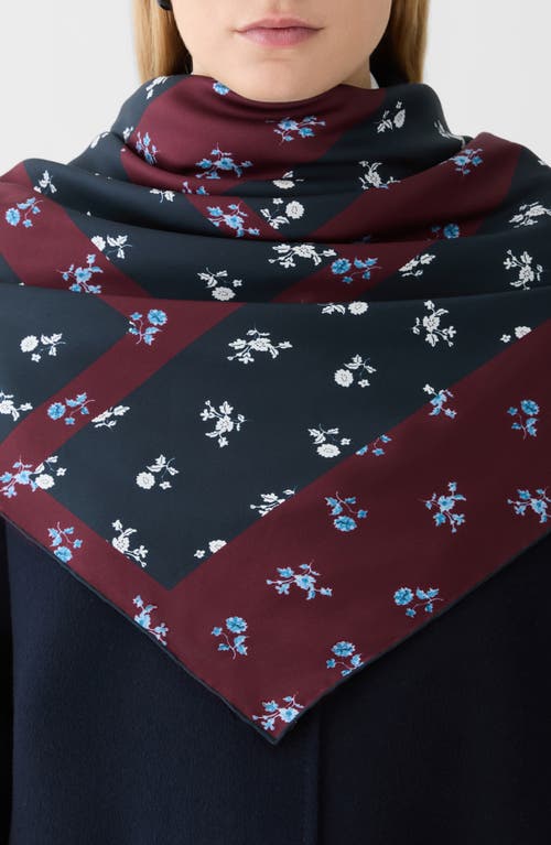 Lafayette 148 New York Lafayette 148 New York Floral Silk Scarf