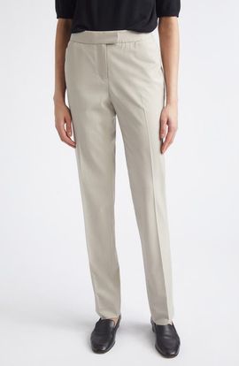 Lafayette 148 New York Lafayette 148 New York Irving Straight Leg Stretch Wool Pants