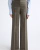 Lafayette 148 New York Lafayette 148 New York Lafayette Plaid Flare Leg Wool Pants - 1