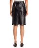 Lafayette 148 New York Lafayette 148 New York Leather Laser Cut Pencil Skirt - 3