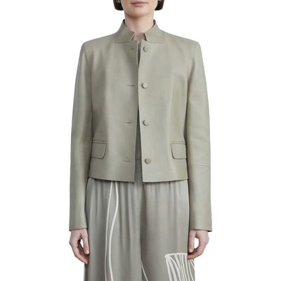 Lafayette 148 New York Lafayette 148 New York Lex Crop Leather Jacket