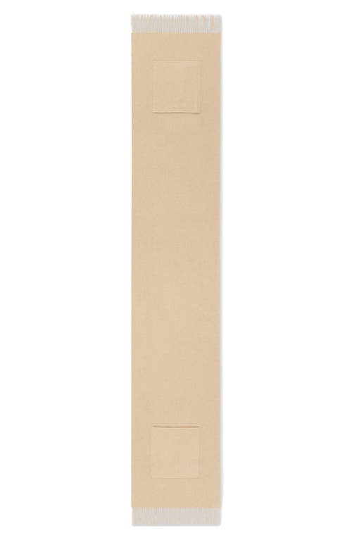 Lafayette 148 New York Lafayette 148 New York Patch Pocket Wool & Cashmere Fringe Scarf