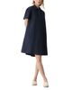 Lafayette 148 New York Lafayette 148 New York Pleated Back Shirtdress - 2