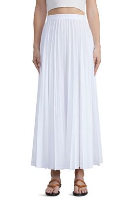 Lafayette 148 New York Lafayette 148 New York Pleated Poplin Skirt