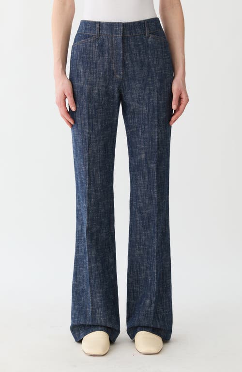 Lafayette 148 New York Lafayette 148 New York Reade Cotton & Linen Flare Leg Pants