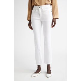 Lafayette 148 New York Lafayette 148 New York Reeve High Waist Straight Leg Ankle Jeans