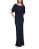 Lafayette 148 New York Lafayette 148 New York Short Sleeve Floor Length Dress - 1