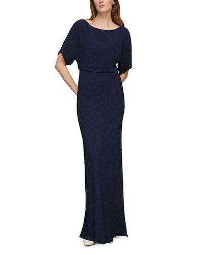 Lafayette 148 New York Lafayette 148 New York Short Sleeve Floor Length Dress