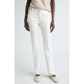 Lafayette 148 New York Lafayette 148 New York Thompson Waxed Denim Slim Leg Jeans