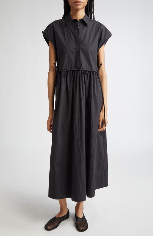 Lafayette 148 New York Lafayette 148 New York Travel Cotton Gathered Waist Shirtdress