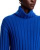 Lafayette 148 New York Lafayette 148 New York Wide Rib Wool & Cashmere Turtleneck Sweater - 4