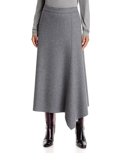 Lafayette 148 New York Lafayette 148 New York Wool-Blend Asymmetric Flare Skirt
