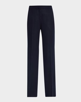 Lafayette 148 New York Lafayette Flare-Leg Camel Hair Pants