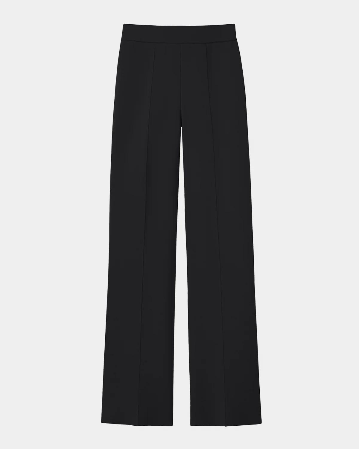 Lafayette 148 New York Plus Size Foley Straight-Leg Matte Crepe Pants