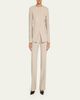 Lafayette 148 New York Stretch Wool Fitted Blazer - 2