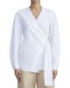 Lafayette 148 New York Women's Long-Sleeve Wrap Blouse - 3
