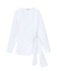 Lafayette 148 New York Women's Long-Sleeve Wrap Blouse - 6