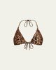L'Agence Annabelle Leopard Bikini Top - 1