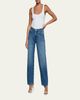 L'Agence Bex High-Rise Studded Rodeo Jeans - 2