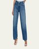 L'Agence Bex High-Rise Studded Rodeo Jeans - 4