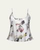 L'Agence Charmy Butterfly-Print Satin Cami - 1